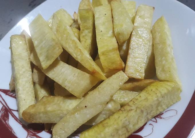 Fried yam Recipe by Obi ekwes - Cookpad