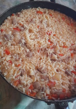 Una foto de Estofado de Cerdo con Arroz