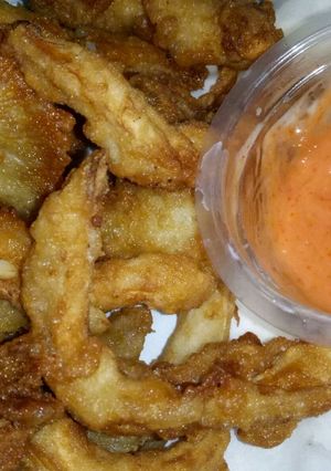 Foto resep Jamur Goreng Tepung