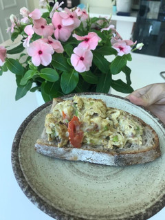 A picture of Omelette egg 🍳.