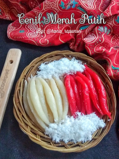 Foto resep Cenil Merah Putih