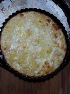 Una foto de Sopa "paraguaya" (con polenta) Para 2 personas