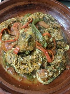 صورة لوصفة طاجبن السمك