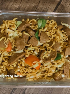 Foto resep Mie Goreng Bakso ala Umma