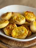 Roulés au fromage de brebis