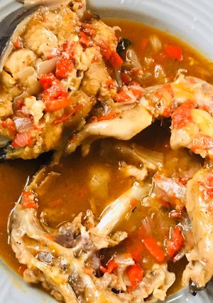 A picture of Fish pepper soup.