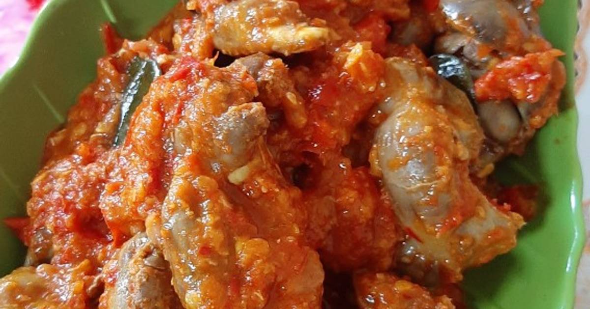 Resep Balado Hati Ampela Ayam Oleh Florensia Wenda Cookpad