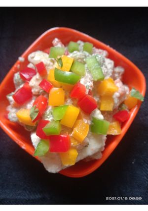 পনির রঙ বাহারি (paneer rong bahari recipe in Bengali) রেসিপির প্রধান ছবি