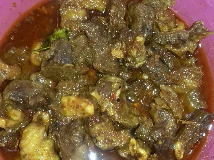 Cara Gampang Menyiapkan Resep Oseng mercon sapi ala nona Anti Ribet, Mantap Sekali