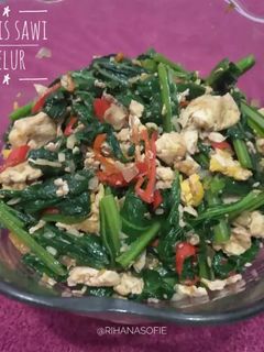 Foto resep Tumis Sawi Telur