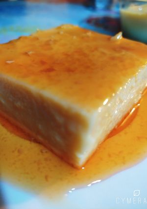 Una foto de Flan casero en 10 minutos