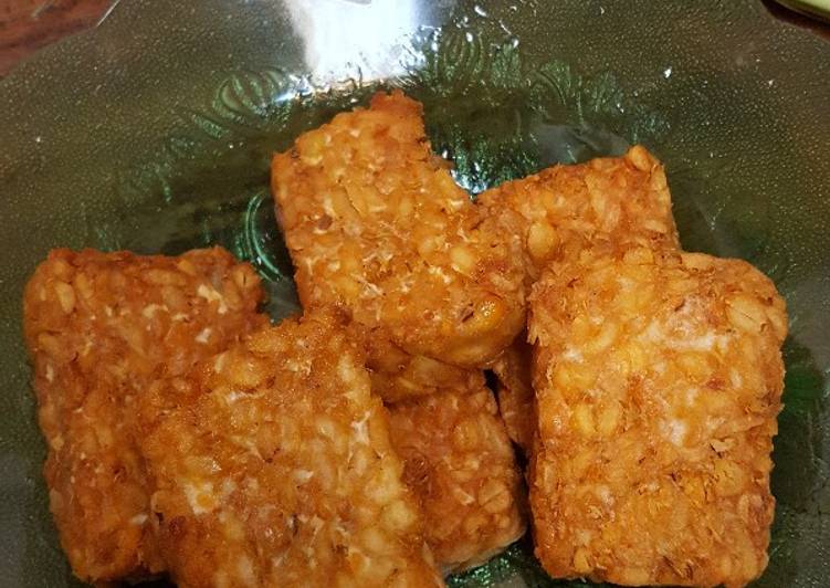 Tempe goreng lezat