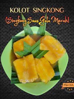 Foto resep Kolot Singkong (Singkong Saus Gula Merah)