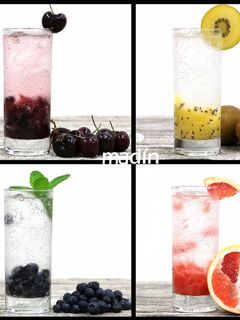 水果氣泡飲 的食譜成品照片