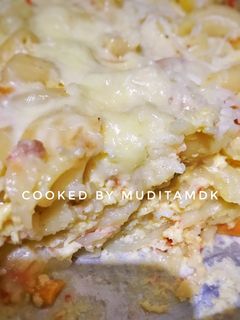 Foto resep Macaroni schotel panggang / kukus