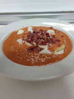 Una foto de Salmorejo andaluz