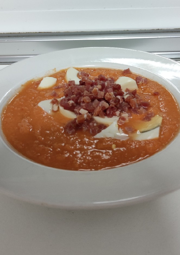 Una foto de Salmorejo andaluz