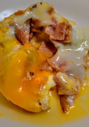 Una foto de HUEVOS Perico al Microondas...!