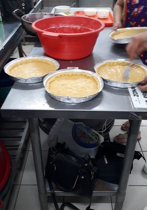 Una foto de Masa de tarta dulce con aceite