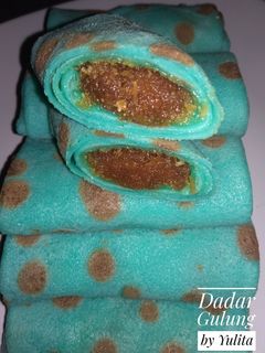 Foto resep Dadar Gulung Polkadot