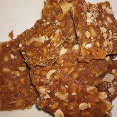 Peanut chikki A picture of Peanut chikki.
