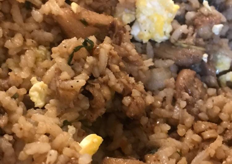 Recipe of Any-night-of-the-week Thai style pulled chicken fried rice