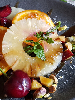 Una foto de Ensalada de fruta