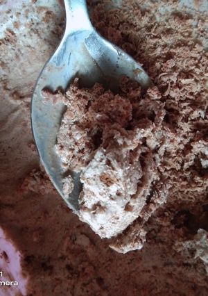 A picture of Chocolate ice cream.