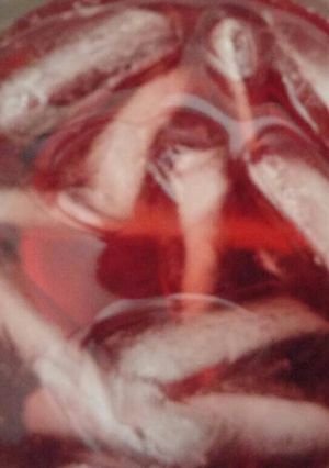 Una foto de Refresco rojo