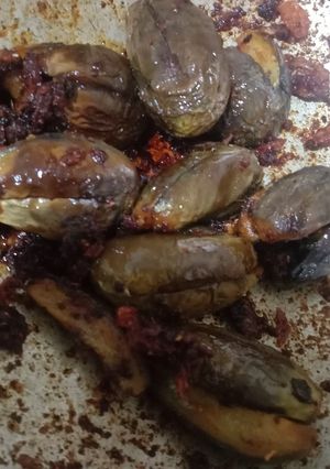 ஸ்டஃப்டு கத்திரிக்காய் 🤩(stuffed brinjal recipe in tamil) செய்முறை முக்கிய புகைப்படம்