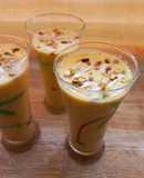 Mango chia seeds sweet Lassi