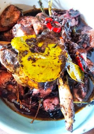 Foto resep 169). Cumi Hitam Perasan Jeruk Nipis🦑