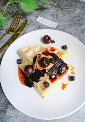Gambar Wafel bebas gluten #phopbylinimohd #batch18
