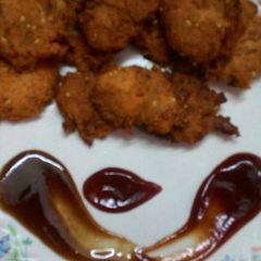 Moong Dal Chana Dal Bhajia A picture of Moong Dal Chana Dal Bhajia.