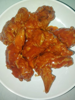 Foto resep Sayap ayam krispi saus hot lava