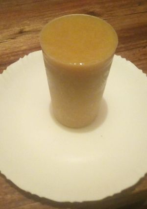 A picture of Mango-banana Smoothie #festive contest @kakamega.