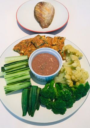 A picture of Keto Shrimp Paste Chili Dip.