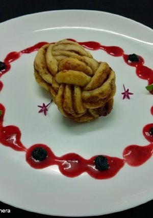 সিনেমন রোল (cinnamon roll recipe in Bengali) রেসিপির প্রধান ছবি