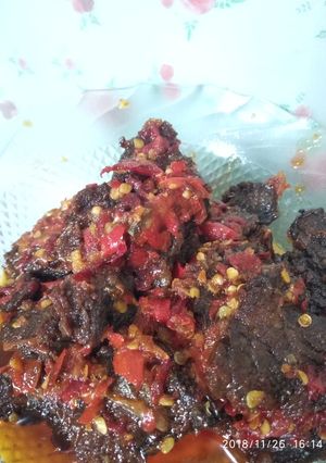 Foto resep Dendeng sapi balado