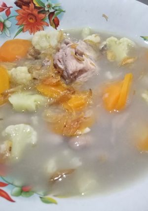 Foto resep Sup ayam kacang enakkk!