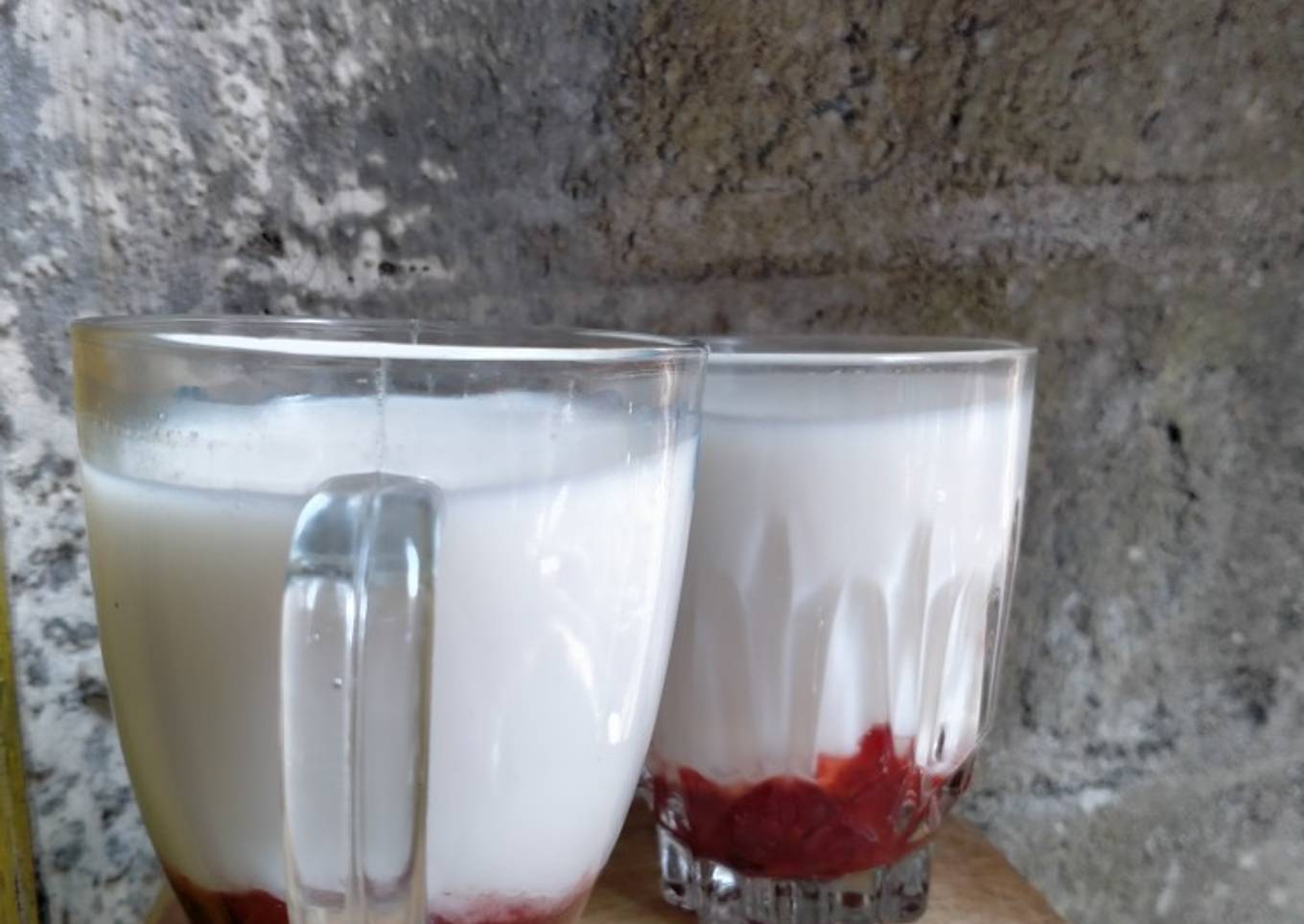 Korean Strawberry Milk