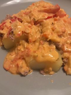 Una foto de Papas chorreadas especiales