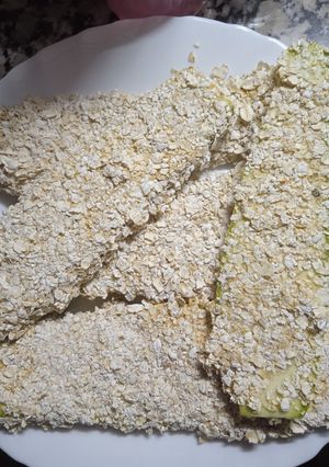 Una foto de Milanesa de Zucchini