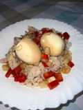 Huevos marinados