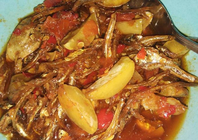 Balado jengkol teri