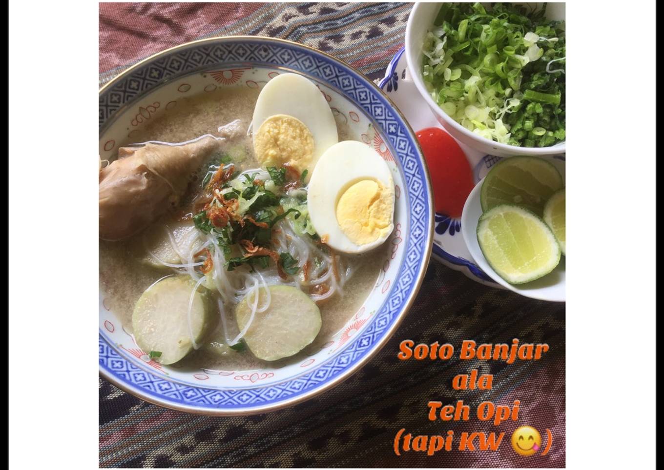 SOTO BANJAR ala teh OPIBUN