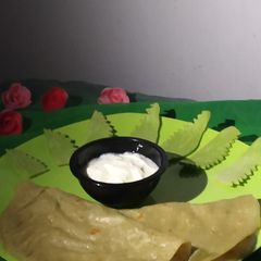 A picture of Lauki peel Roti.