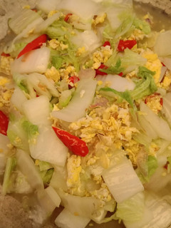 Foto resep Tumis sawi putih+ telur