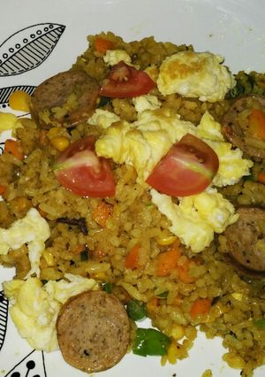 Foto resep Nasi Goreng Bumbu Kari