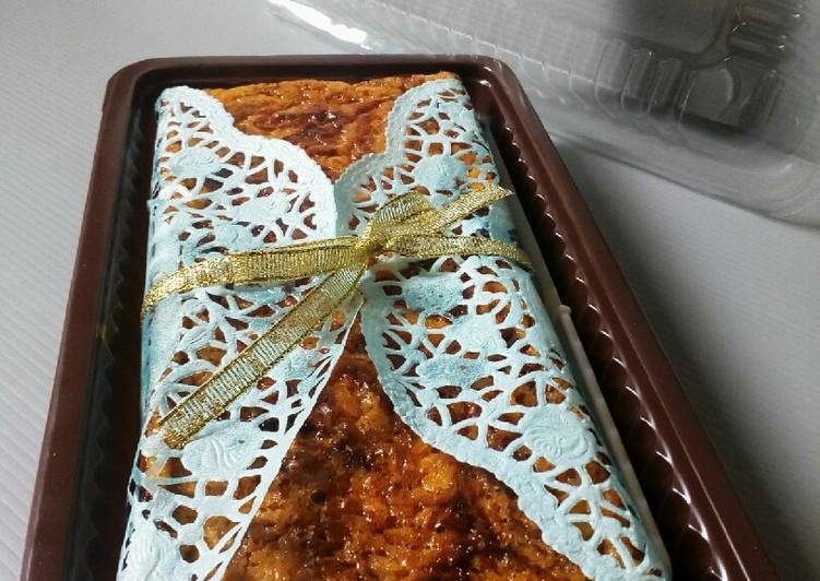 Resep Cheesecake brownie labu kuning, Enak